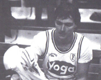 George Bucci in maglia Yoga Fortitudo Bologna